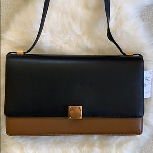 Céline Two Toned Case Flap Shoulder Bag